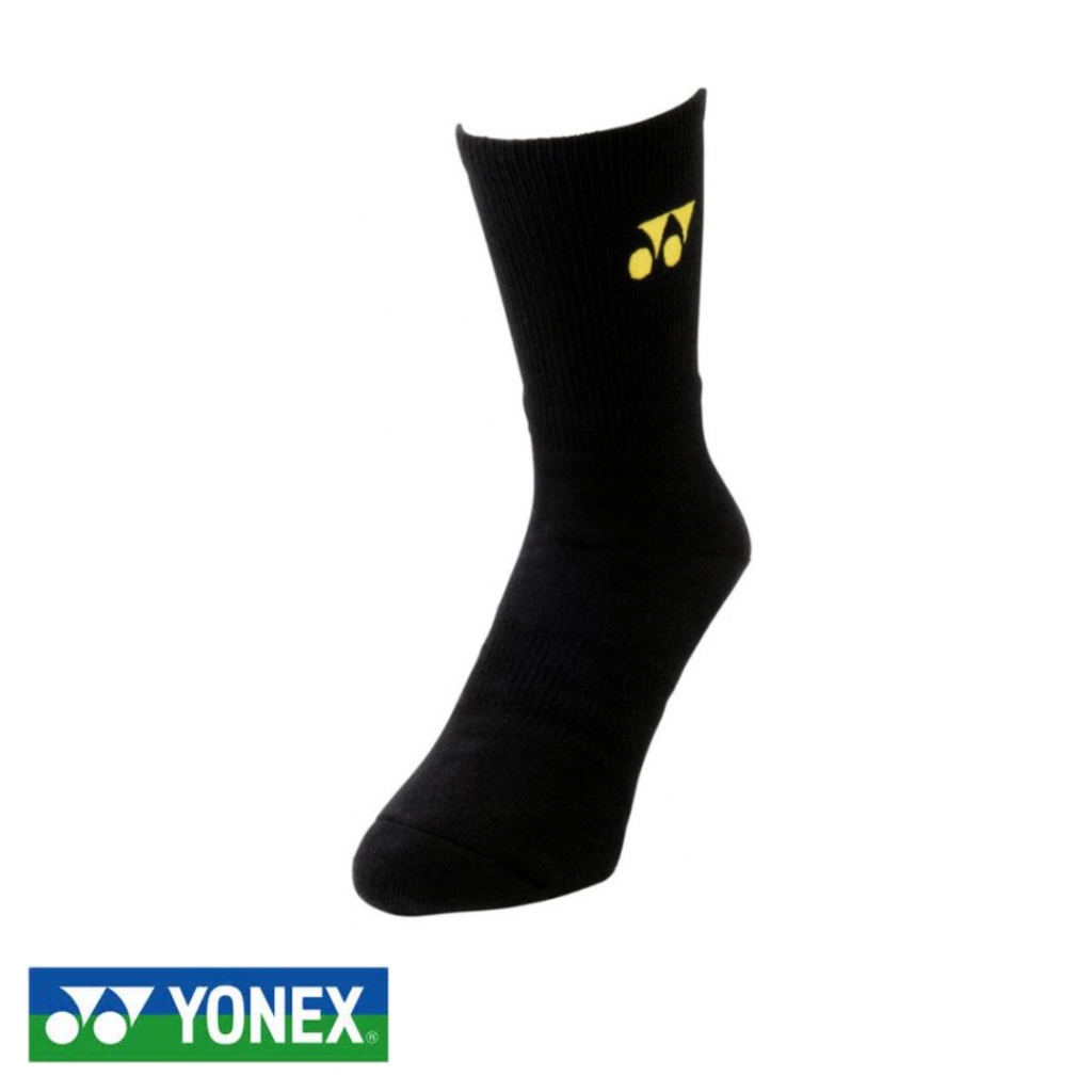 YONEX 3D ERGO SOCKS Black Yellow ATO Club